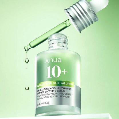 Sérum de Acido Azelaico 10% Hyaluron Redness Soothing Serum 30ml - ANUA
