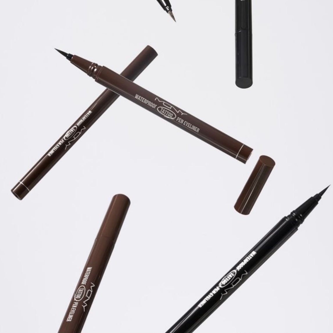 Delineador de Ojos Waterproof Tatto Eyeliner 02 Deep Brown - MQNY