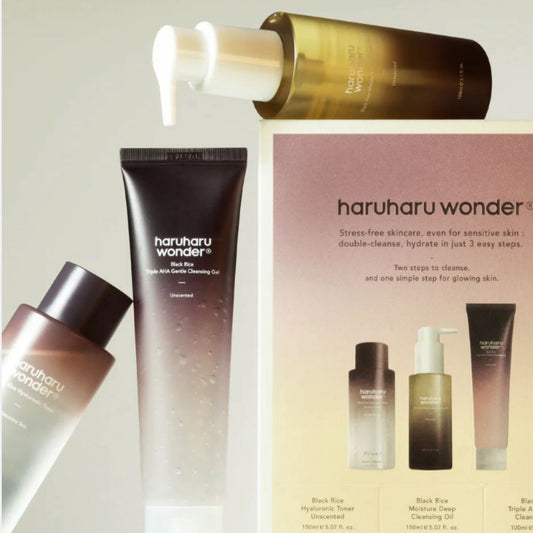 Black Rice Cleanser Set – HARUHARU WONDER