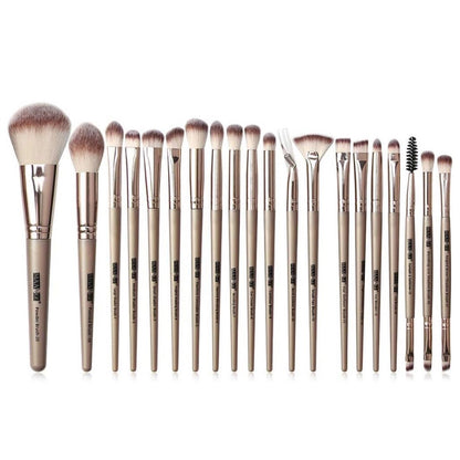 Set de 20 brochas de maquillaje Champagne Gold  - BEAUTREND