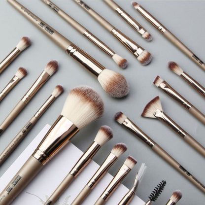 Set de 20 Brochas de Maquillaje Pink - BEAUTREND