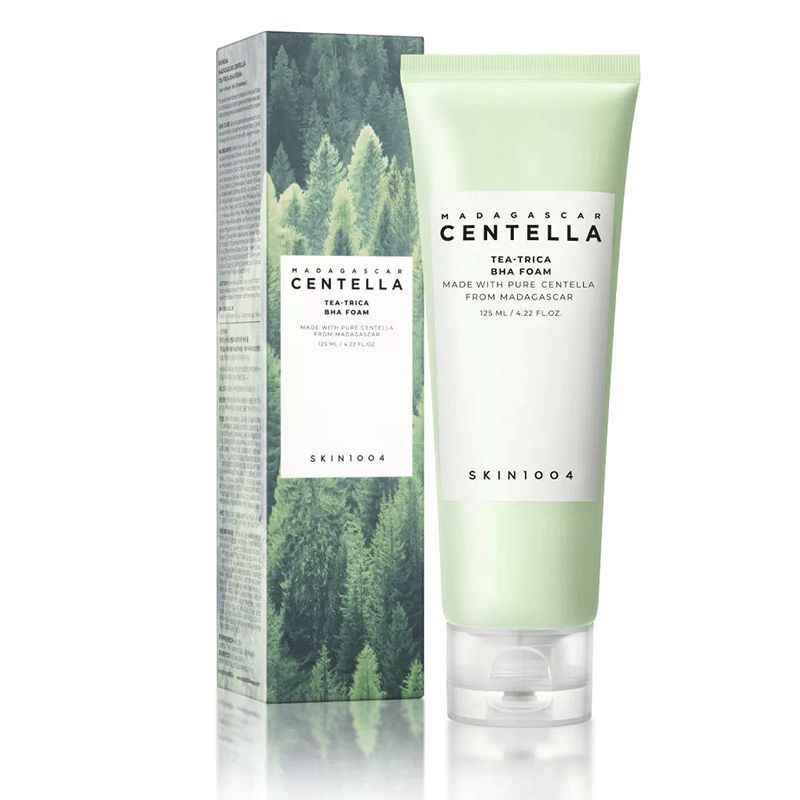 Espuma Limpiadora Madagascar Centella Tea-Trica BHA 125ml - SKIN1004