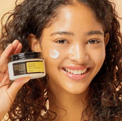 Crema con Esencia de Baba de Caracol Advanced Snail 92 All In One Cream 100gr - COSRX