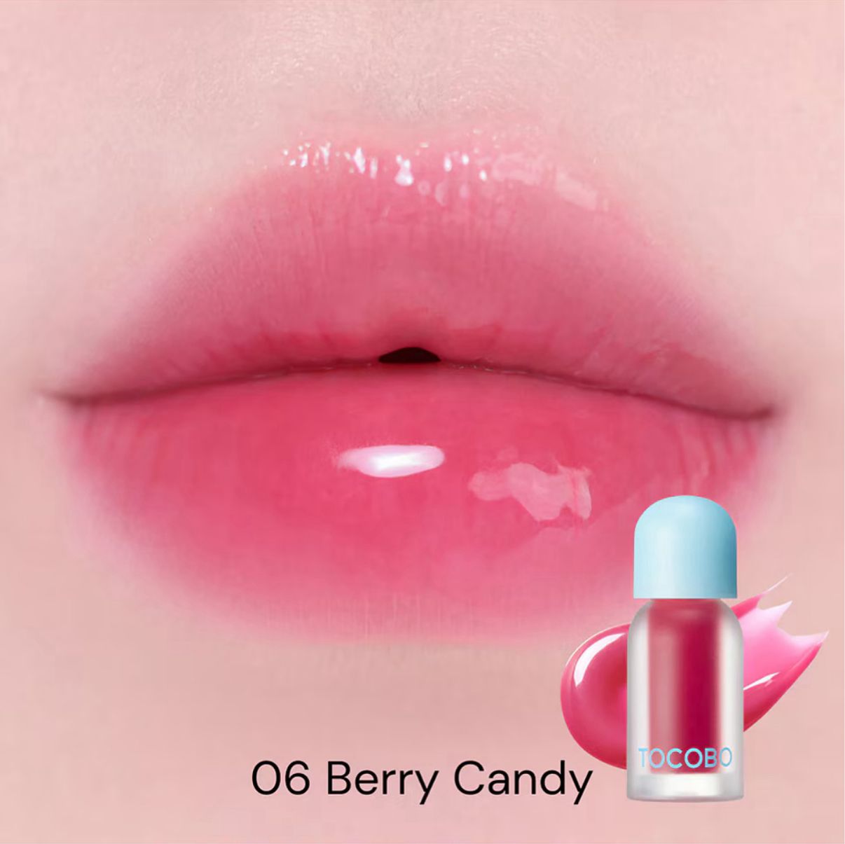 Aceite Labial Juicy Berry Plumping Lip Oil #06 Berry Candy - TOCOBO