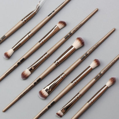 Set de 20 brochas de maquillaje Champagne Gold  - BEAUTREND