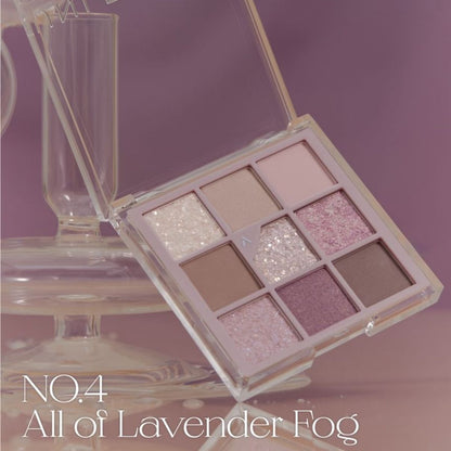 Glitterpedia Eye Palette Lavender Fog - UNLEASHIA