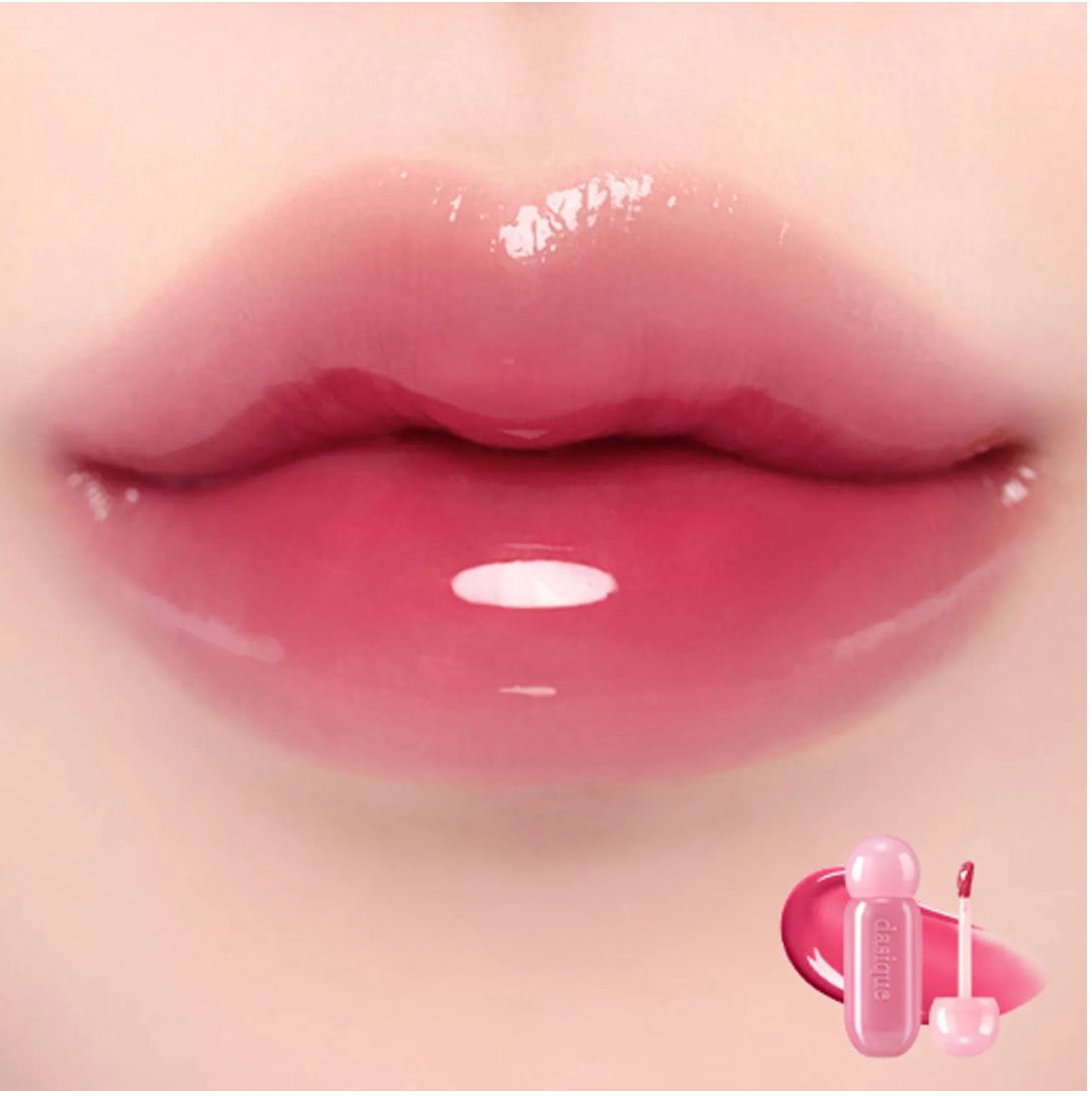 Tinta Labial Juicy Dewy Glow Tint #12 Dipping Berry - DASIQUE