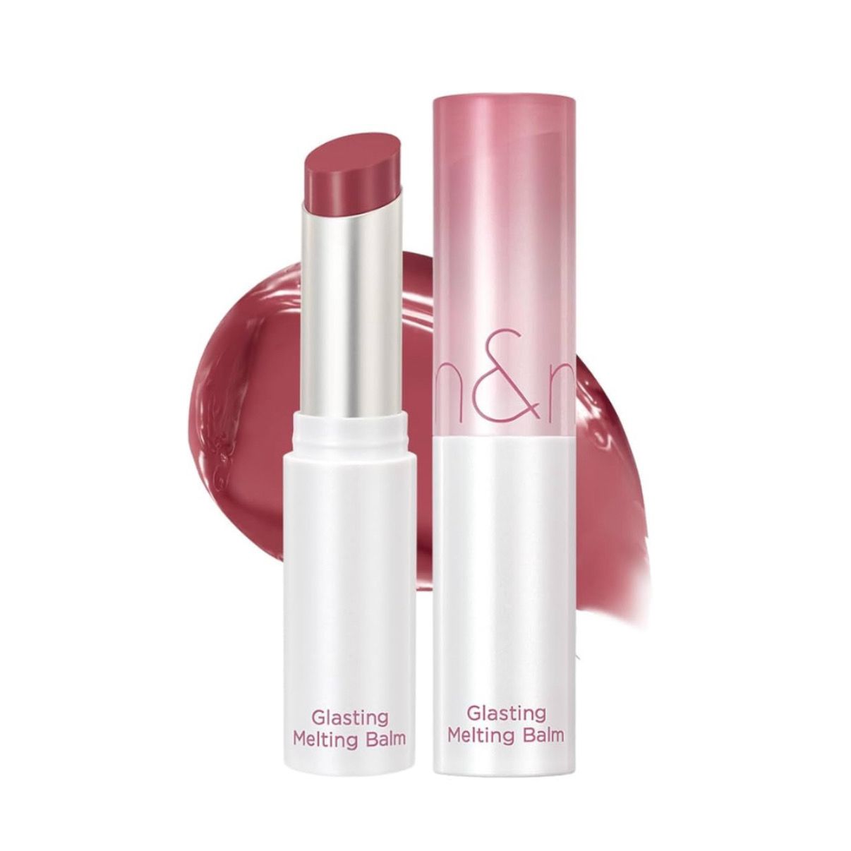 Bálsamo Labial Glasting Melting Balm Tono 07 Mauve Whip - ROMAND