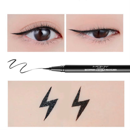 Delineador de Ojos Waterproof Tattoo Eyeliner 01 Deep Black - MQNY
