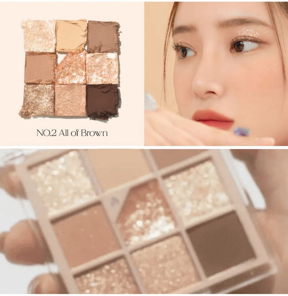 Glitterpedia Eye Palette All of Brown - UNLEASHIA